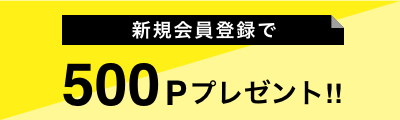 500Pプレゼント